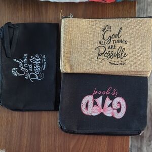 Inspirational Cosmetic Bag